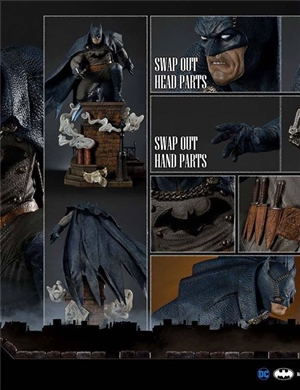 Prime1Studio CMDC-03: Gotham By Gaslight Batman Blue Ver (Batman: Arkham Origins) 1/5 Scale