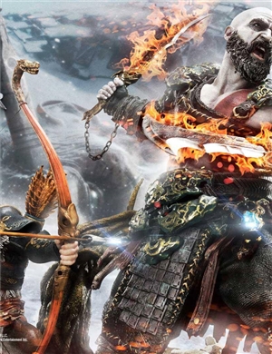 Prime1 Studio UPMGOW-02DX: Kratos & Atreus Ivaldi's Deadly Mist Armor Set DX