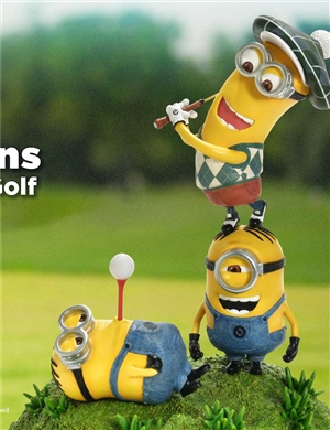 Prime1Studio PCFMINI-07: Minions Playing Golf (Despicable Me & Minions)