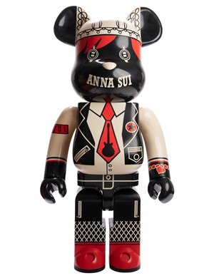 Bearbrick ANNA SUI RED AND BEIGE 1000%