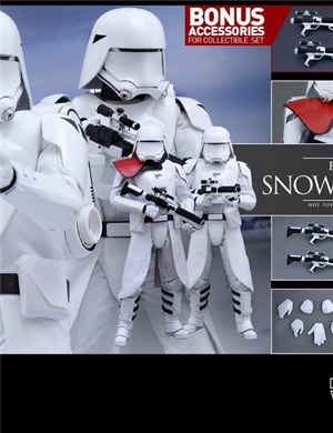 HOT TOYS MMS 323 STAR WARS : TFA – FO SNOWTROOPERS SET