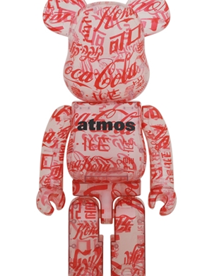 Bearbrick 1000% Atmos X Cola Clear Version
