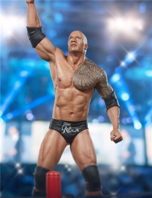PCS The Rock (WWE) 1:4 Scale  สินค้าตัวโชว์
