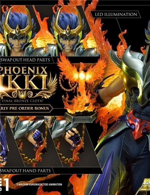 Prime1Studio  PMKZ-01: Phoenix Ikki “Final Bronze Cloth” (Saint Seiya)