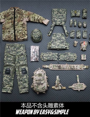ARMSHEADES 1/6 AES001 AOR2 Seal Player Add-on Set 