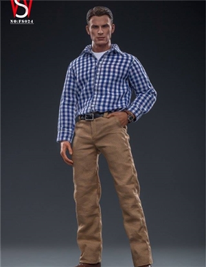 SWTOYS FS024 16 Captain America Rogers Casual Wear Set