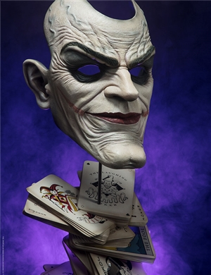 Sideshow 400300 The Joker : Face of Insanity Life Size Bust