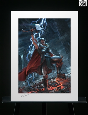 Art Print Thor: Breaker Of BrimstoneBy Vanderstelt Studio
