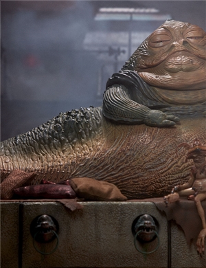 Sideshow 100410 Jabba the Hutt and Throne Deluxe