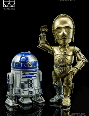 HEROCROSS - HMF#024 R2-D2 and C-3PO