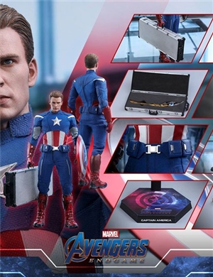 Hot Toys MMS563 - Avengers: Endgame Captain America (2012 Version)