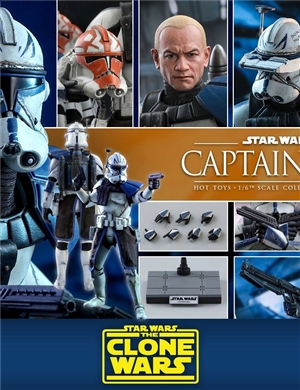 Hot Toys TMS018 - Star Wars: The Clone Wars Captain Rex 