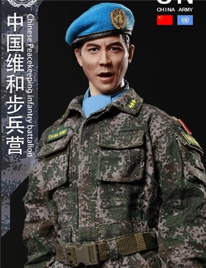FLAGSET FS-73016 1/6 Blue helmet Warrior Chinese peacekeeping Infantry Battalion
