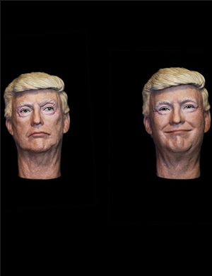 Herotoy 1/6 HT002 Collectible Action Figure Head (Two set) –-The President