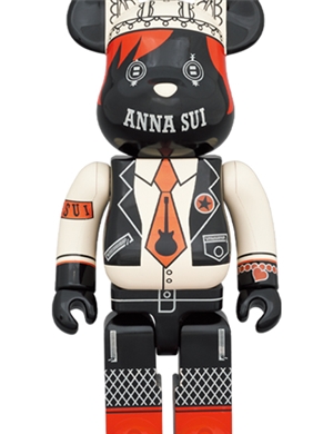 BE@RBRICK ANNA SUI RED & BEIGE 400％