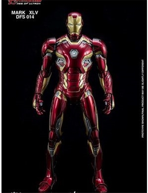 KING ARTS DFS014 Iron Man Mark XLV 1/9 DIECAST