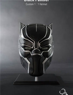 Custom 1:1 Black Panther Helmet