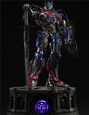 DAMTOYS CLASSIC SERIES: 29-INCH TRANSFORMERS :THE LAST KNIGHT OPTIMUS PRIME LIGHT-UP STATUE