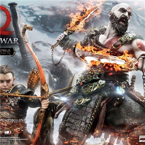 Prime1 Studio UPMGOW-02DX: Kratos & Atreus Ivaldi's Deadly Mist Armor Set DX