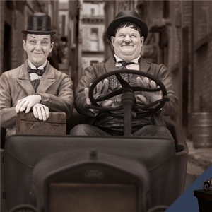 Infinite Statue：1/12 Stan Laurel & Oliver Hardy