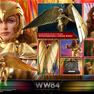 Hot Toys - MMS578 - Wonder Woman 1984 - 1/6th scale Golden Armor Wonder Woman Collectible Figure (Deluxe Version)