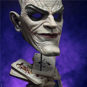 Sideshow 400300 The Joker : Face of Insanity Life Size Bust
