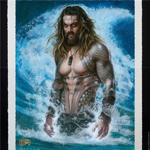  Art Print  Aquaman Permission To Come Aboard By Ozone Productions