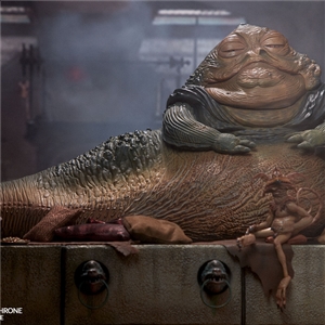 Sideshow 100410 Jabba the Hutt and Throne Deluxe