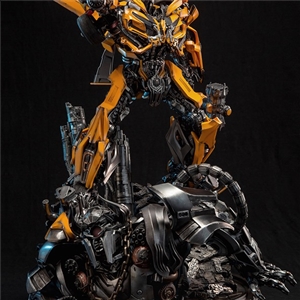 DAMTOYS CLASSIC SERIES: 23 inch TRANSFORMERS  THE LAST KNIGHT  BUMBLEBEE LIGHT-UP STATUE