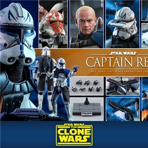 Hot Toys TMS018 - Star Wars: The Clone Wars Captain Rex 