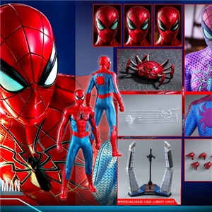 HOTTOYS VGM43 - Marvel's Spider-Man - 1/6th scale Spider-Man (Spider Armor - MK IV Suit) Collectible Figure