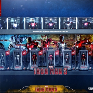 Hottoys Iron Man Hall of Armor Miniature