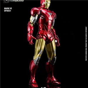 King Arts 1/9 Scale DFS021 Iron Man MK6 Mark6 Diecast Action