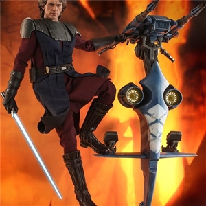 HOTTOYS TMS020 STAR WARS: THE CLONE WARS ANAKIN SKYWALKER AND STAP