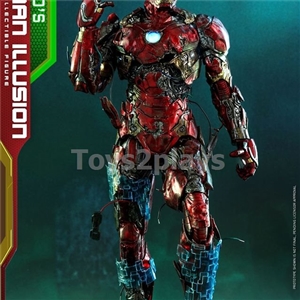 HOTTOYS MMS580 SPIDER-MAN: FAR FROM HOME MYSTERIO’S IRON MAN ILLUSION
