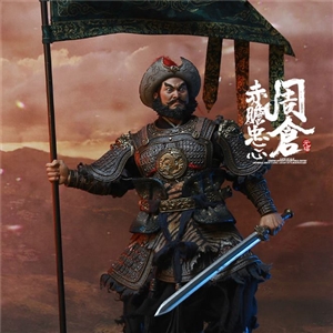 IN FLAMES X NEWSOUL IFT-036 The 1/6th scale “Sets Of Soul Of Tiger Generals -Zhou Cang & Guan Yu’s Night Reading Scene”Collectible Set