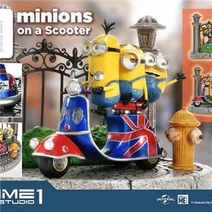 PRIME1 STUDIO PCFMINI-04: Minions on a Scooter (Despicable Me & Minions)