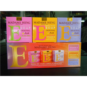 Set สบู่ต้นตำรับมาดามเฮง สูตรผสมวิตามิน E