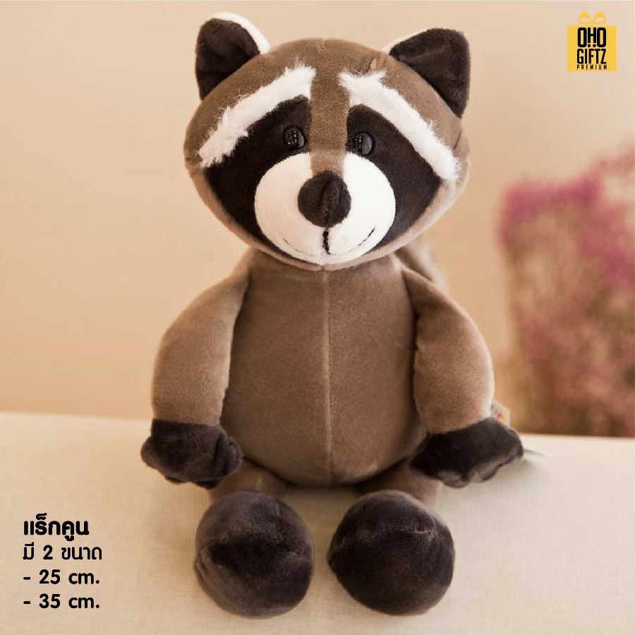 ตุ๊กตาสัตว์ป่าน่ารัก ใส่เสื้อสกรีนโลโก้ได้ สกรีนโลโก้ได้ สกรีนโลโก้ ทำเป็นของพรีเมี่ยมได้ 