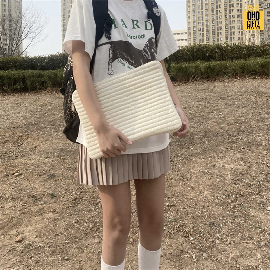 กระเป๋าใส่ Laptop iPad สกรีนโลโก้ ทำเป็นของพรีเมี่ยม ของที่ระลึก