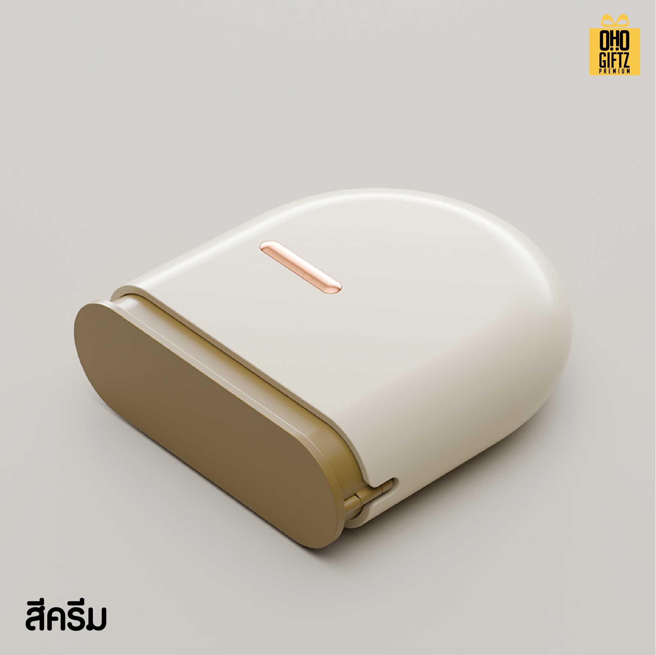 กล่องเก็บรีเทนเนอร์พกพา สกรีนโลโก้ ทำเป็นของพรีเมี่ยมได้