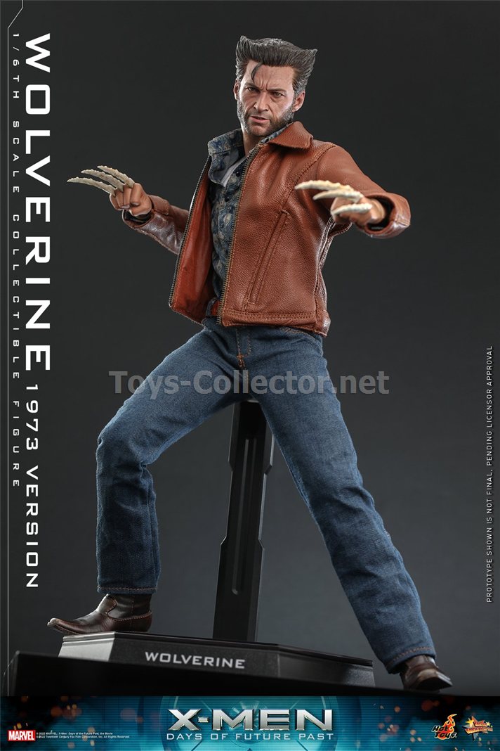 Hot Toys MMS659B 1/6 X-Men: Days of Future Past - Wolverine 1973 Version (KU)