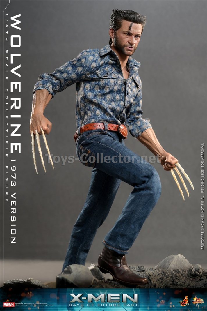 Hot Toys MMS659B 1/6 X-Men: Days of Future Past - Wolverine 1973 Version (KU)