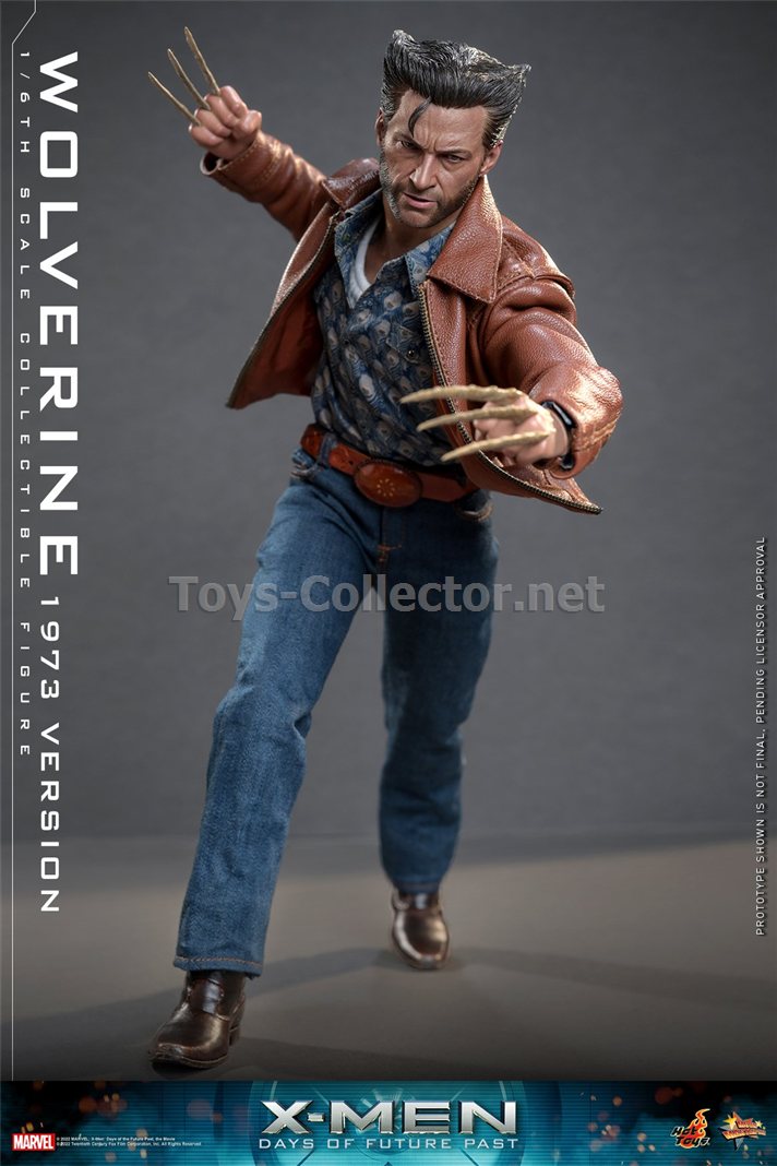 Hot Toys MMS659B 1/6 X-Men: Days of Future Past - Wolverine 1973 Version (KU)