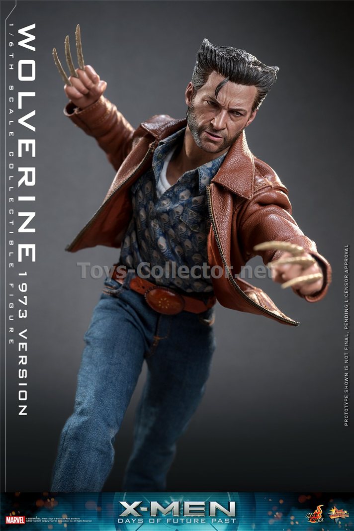 Hot Toys MMS659B 1/6 X-Men: Days of Future Past - Wolverine 1973 Version (KU)
