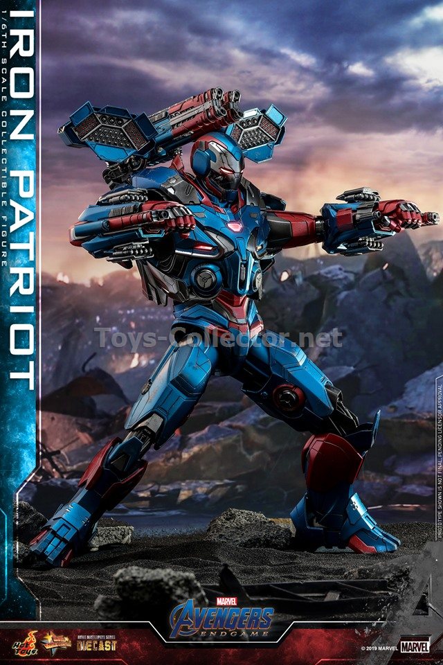 Hot Toys MMS547D34 Avengers: Endgame 1/6 Iron Patriot (KU)