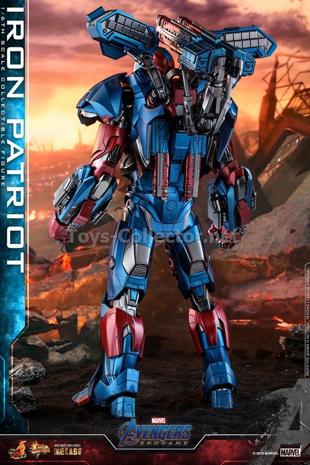 Hot Toys MMS547D34 Avengers: Endgame 1/6 Iron Patriot (KU)