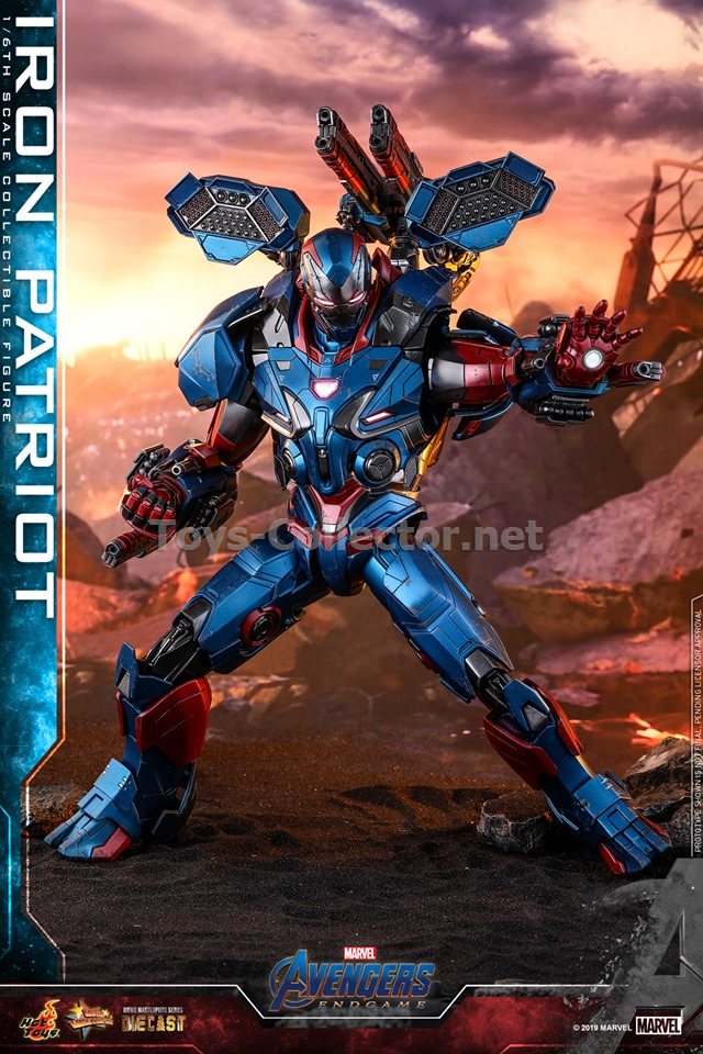 Hot Toys MMS547D34 Avengers: Endgame 1/6 Iron Patriot (KU)