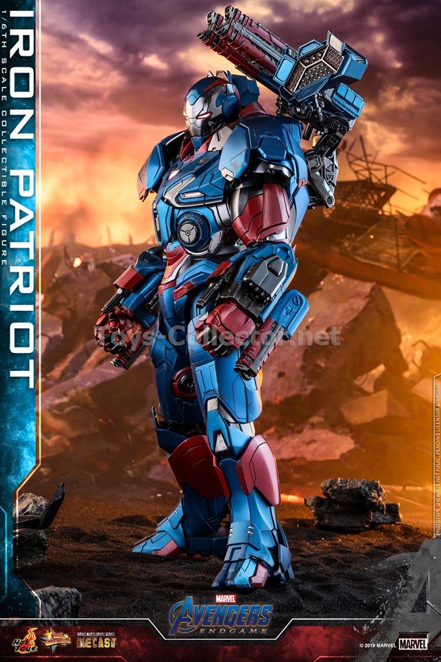 Hot Toys MMS547D34 Avengers: Endgame 1/6 Iron Patriot (KU)