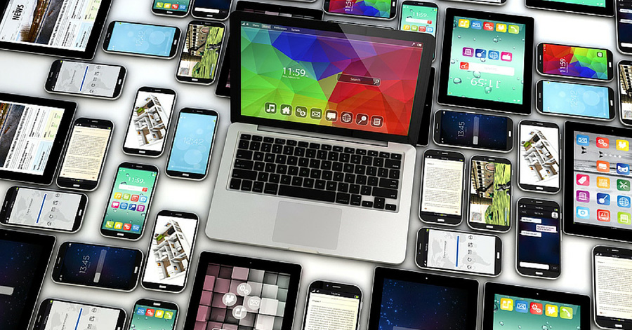 อุปกรณ์สื่อสารขนาดหน้าจอหลากหลาย